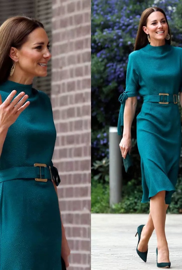 كيت ميدلتون تسلم جوائز الملكة إليزابيث الثانية للموضة