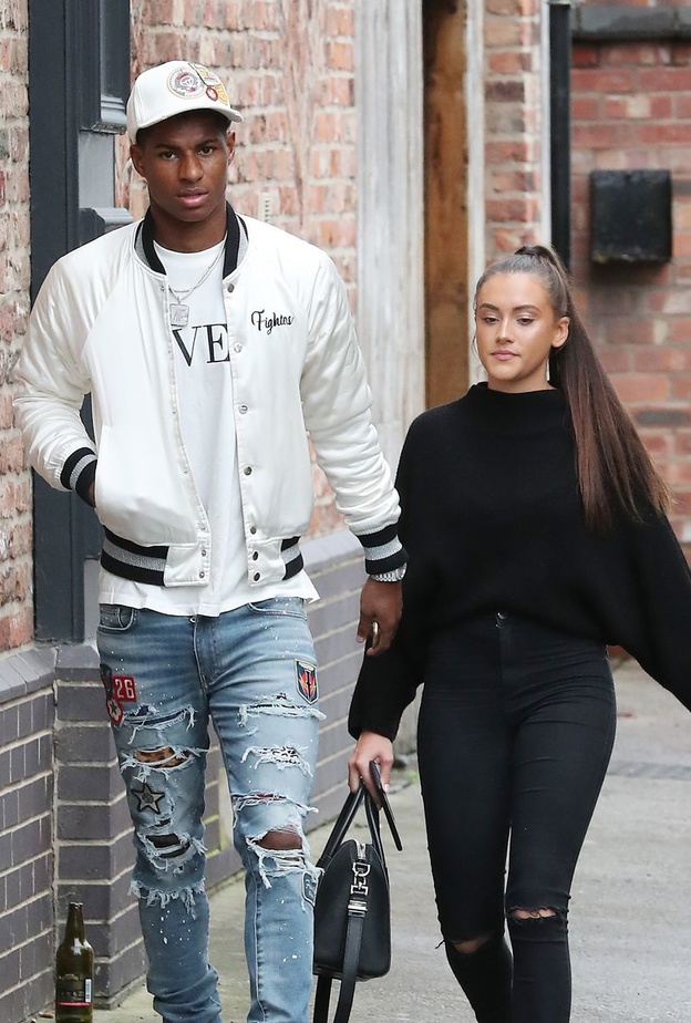 خطوبة لاعب كرة القدم البريطاني ماركوس راشفورد