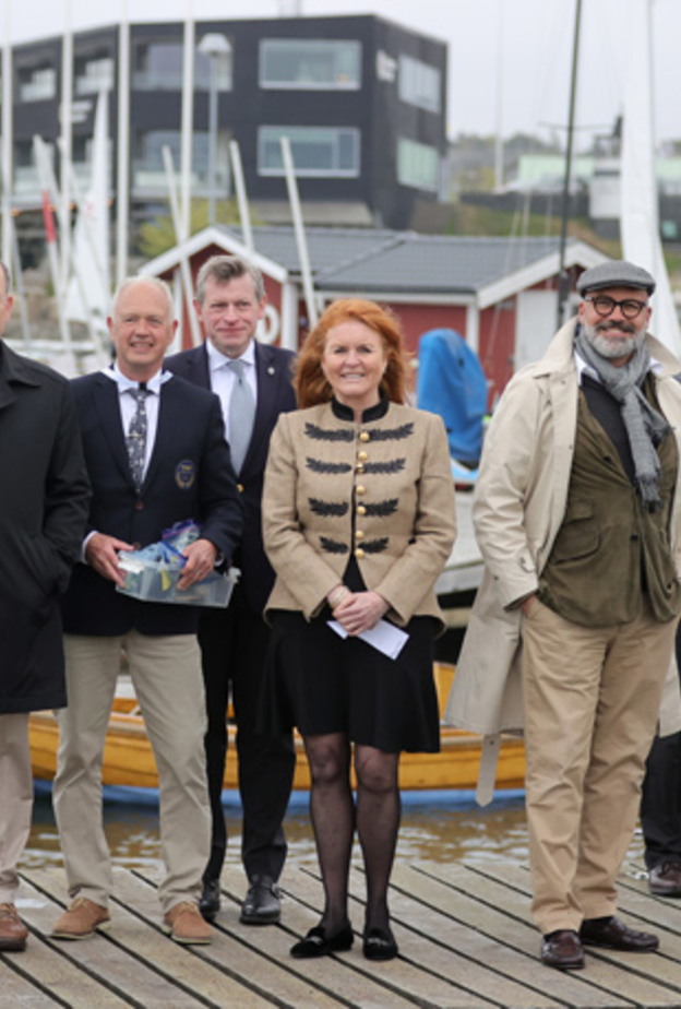 سارة دوقة يورك تلتقي بالأمير ألبرت أمير موناكو