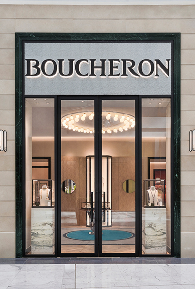 دار المجوهرات بوشرون تفتتح متجراً مستقلاًّ جديداً في دبي مول