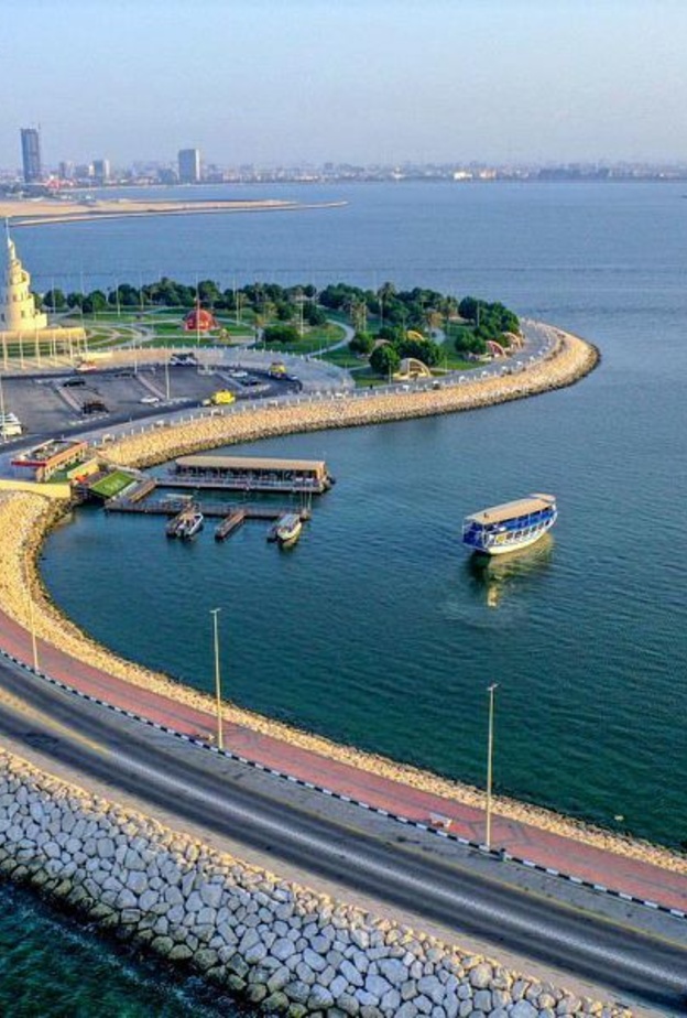 أجواء الطبيعة الخلابة في جزيرة المرجان - المصدر واس