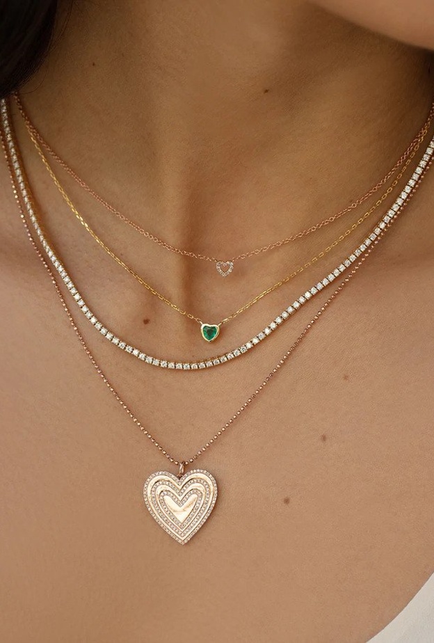 اختاري سلاسل تنس رفيعة لتكديس ناعم