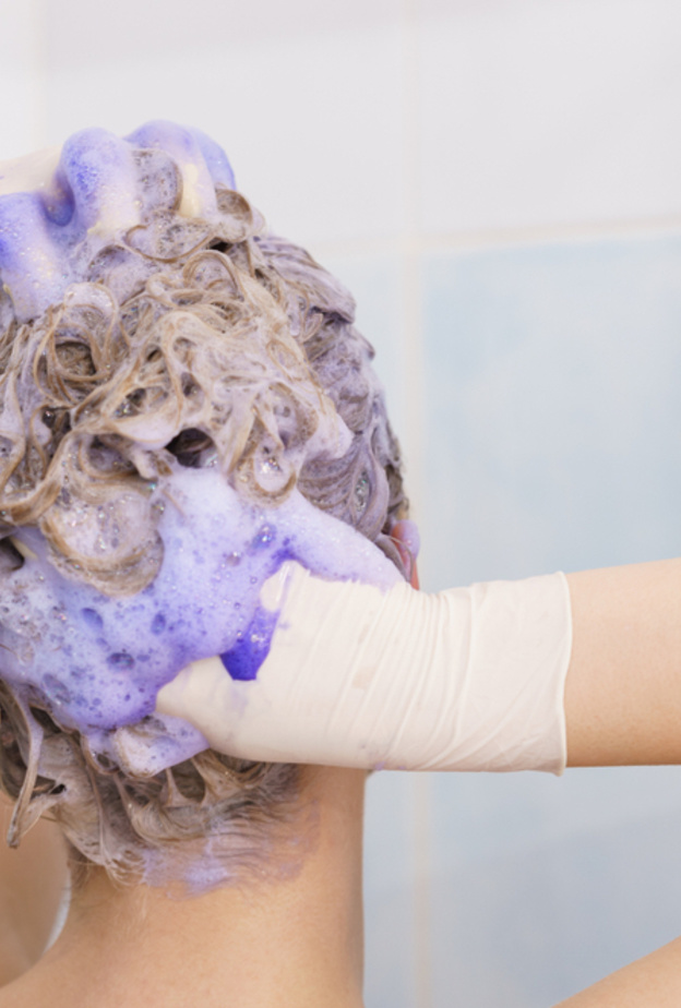 الشامبو البنفسجي يعتبر من ابرز صيحات الجمال
