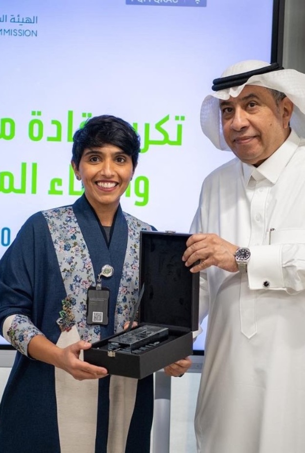 الهيئة السعودية للفضاء تكرم مهندسة الصواريخ "مشاعل الشميمري"