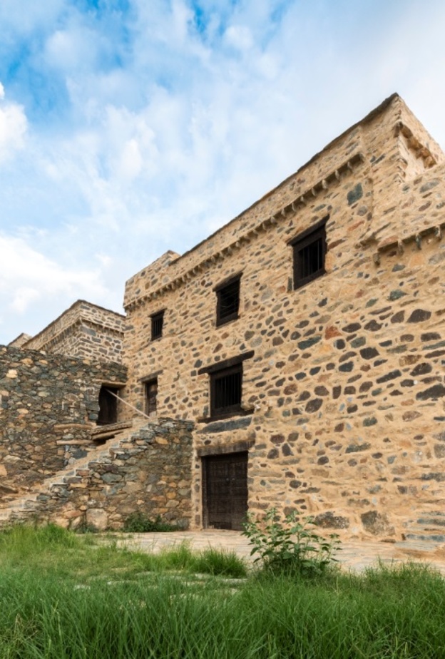 تاريخ أصيل في قصر بن رقوش - المصدر هيئة التراث