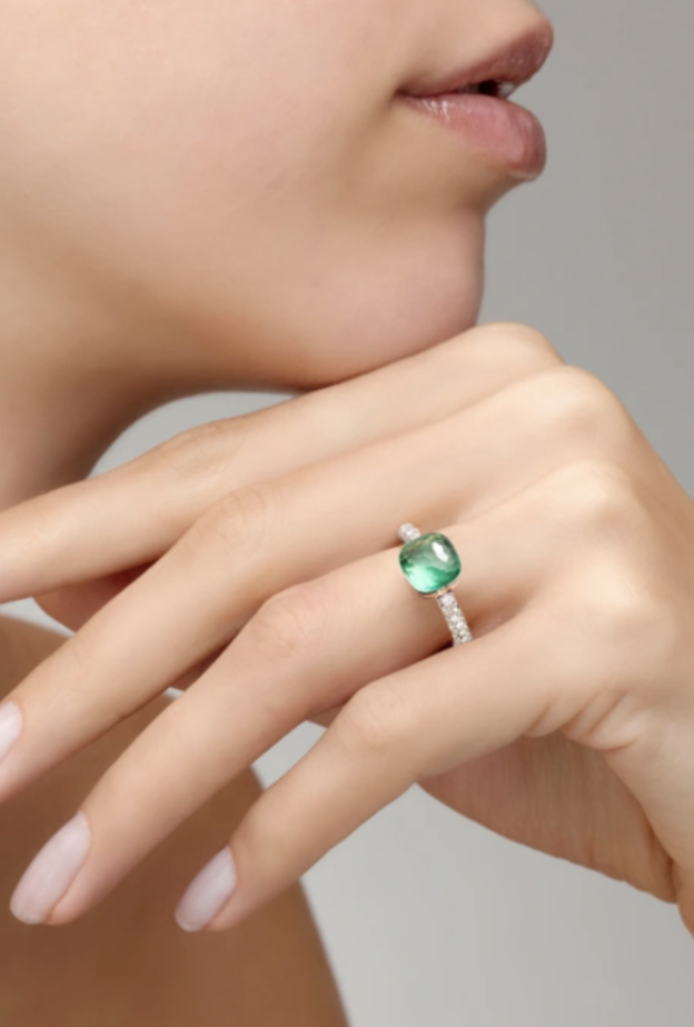  أجمل تصاميم خواتم ذهب أبيض للعروس الناعمة