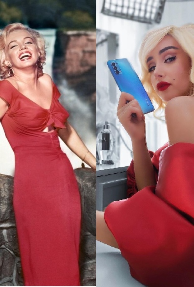 هنا الزاهد ومارلين مونرو