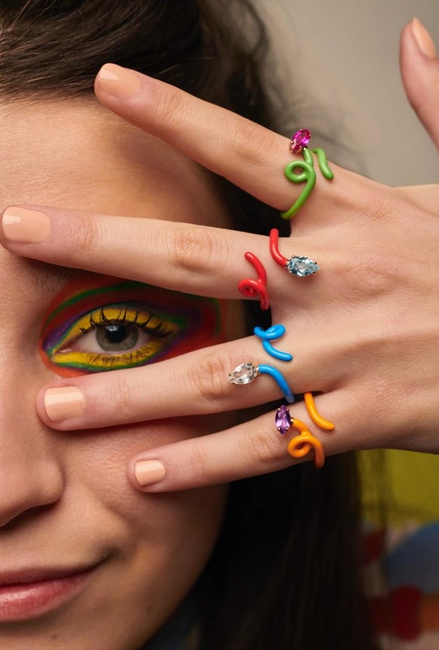 موضة الخواتم الWiggly