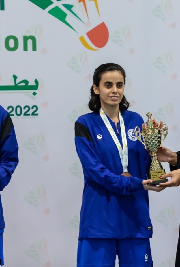 "مي الرشيد" تتوج الفائزات في بطولة المملكة للسيدات للريشة الطائرة