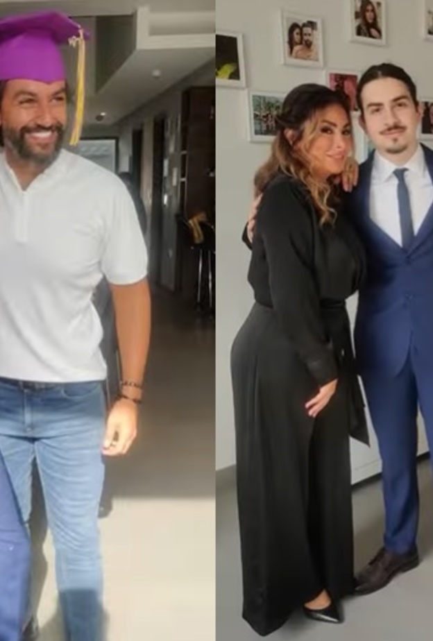 ديما بياعة توثق لحظات مؤثرة من تخرج نجلها 