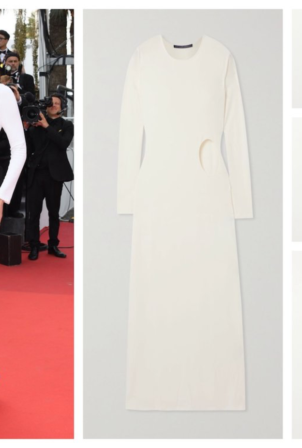 تألقي بالأبيض بأسلوب شبابي وعصري على طريقة بيلا حديد!