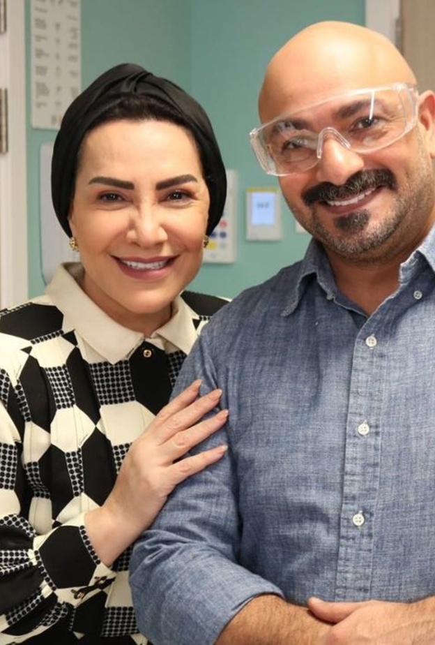 عبدالمحسن القفاص وهدى حسين