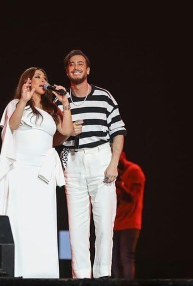 إليسا تقلد سعد لمجرد ونانسي عجرم تتعرض لـ "خضّة"