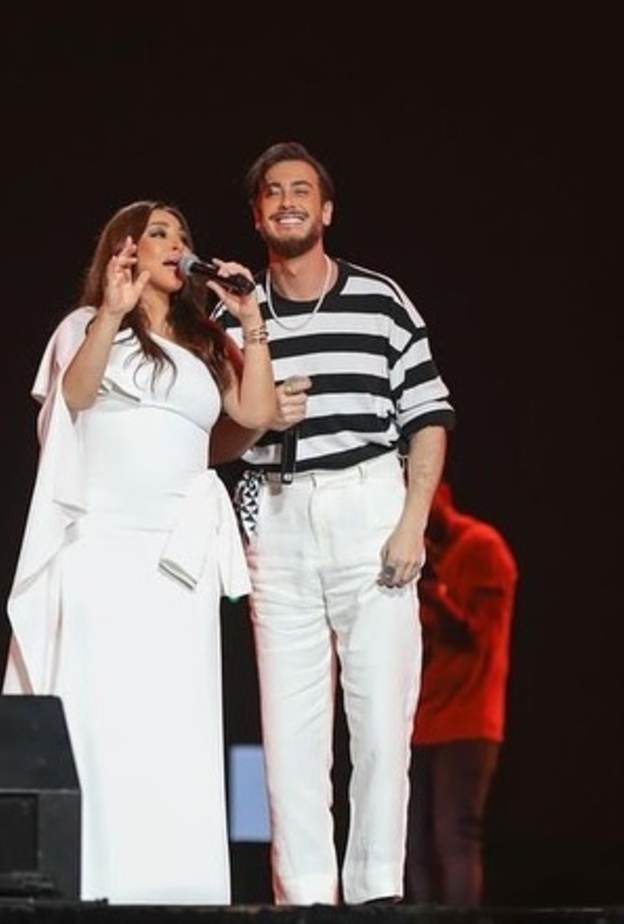 سعد لمجرد وإليسا