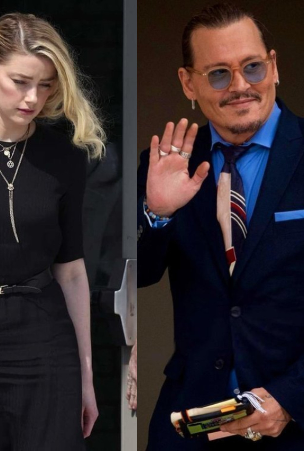 جوني ديب وآمبر هيرد