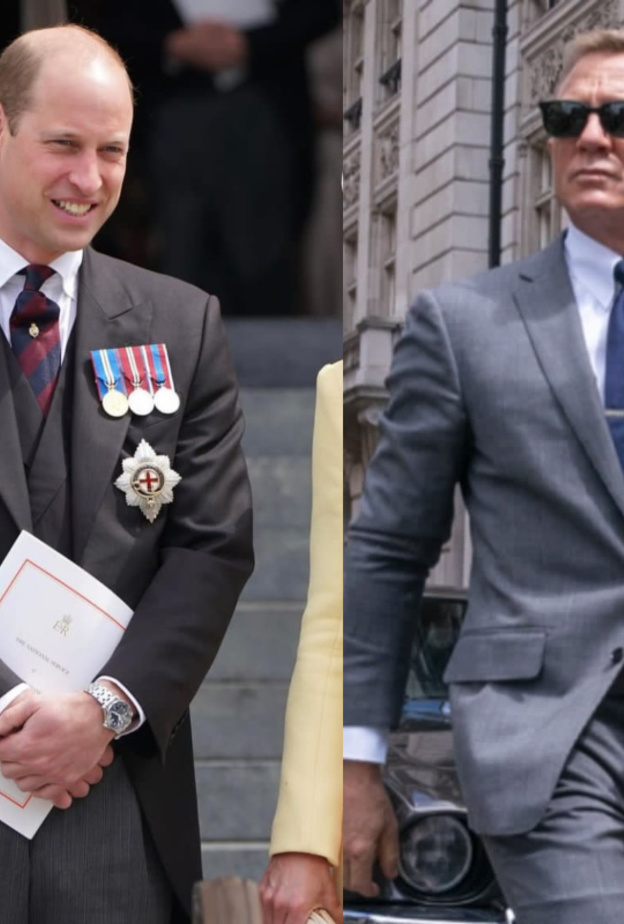 دانيال كريج والأمير ويليام