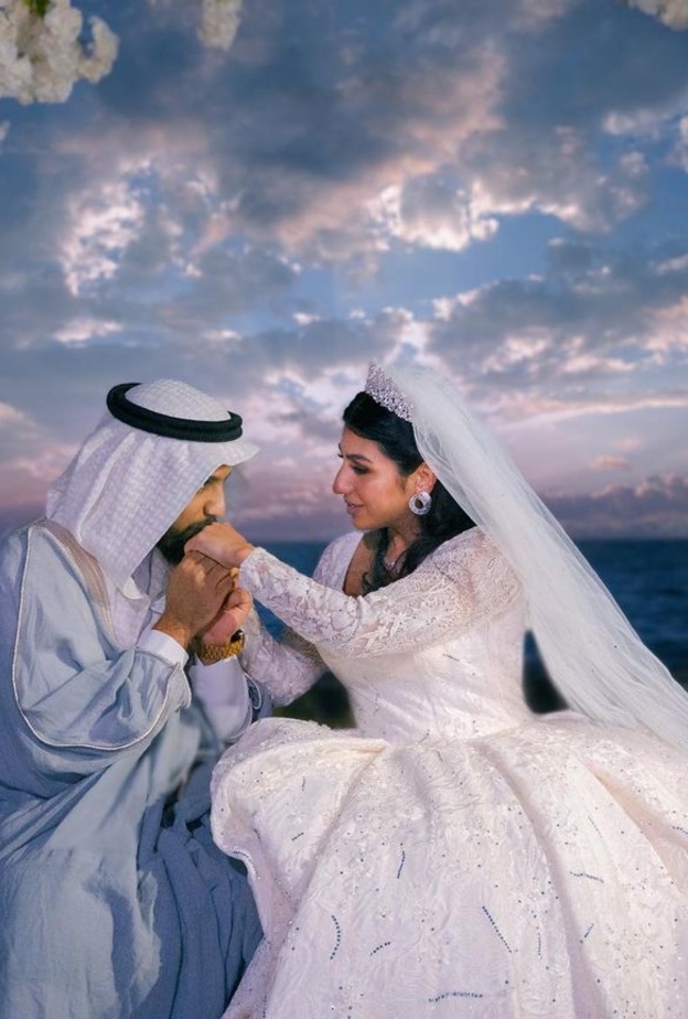 اجمل اللحظات الساحرة لحفل زفاف على البحر من منتجع موفمبيك النورس في جدة