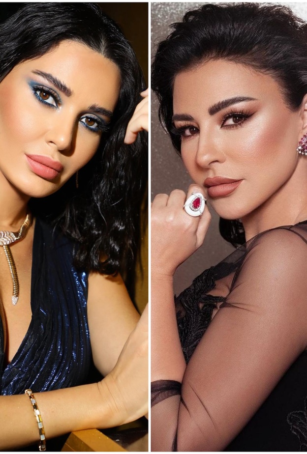 النجمتان سيرين عبد النور وماغي بو غصن