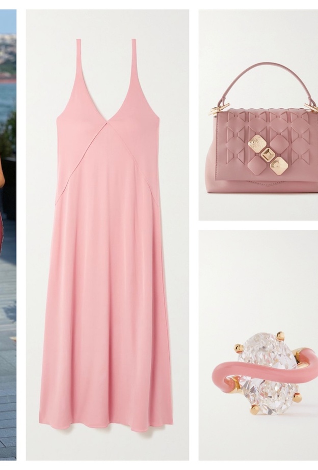 تألقي باللون الزهري الجذاب على طريقة جيسيكا قهواتي