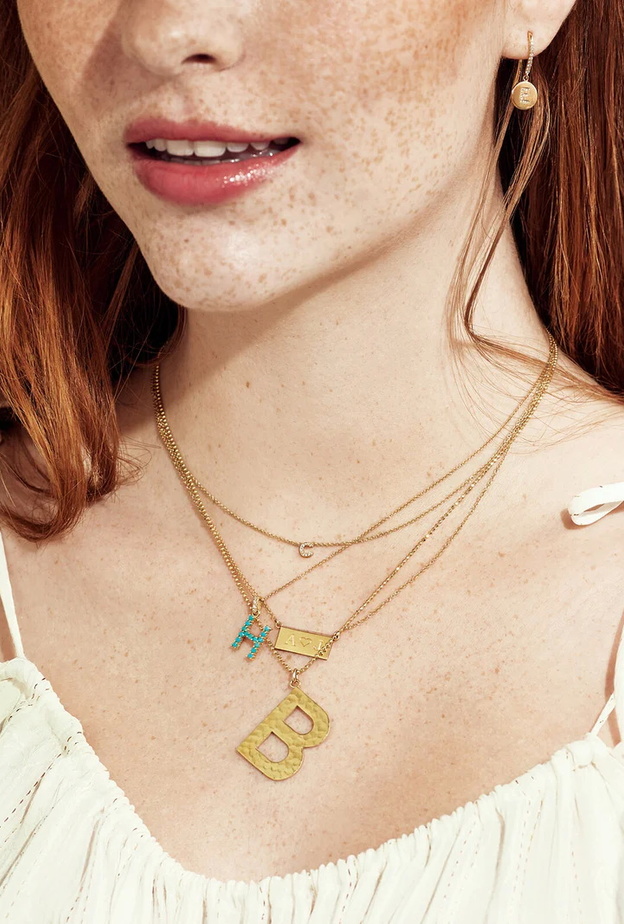 قلادة NAMEPLATE من JENNIFER MEYER 