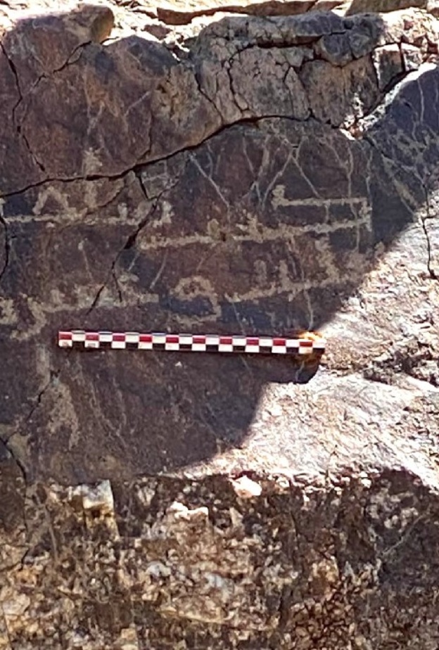 هيئة التراث توثق موقع العُشيرة ونقش سلمة في ينبع