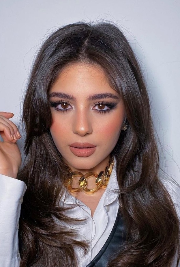 مستحضرات تجميل تساعدك في الحصول على مكياج مايان السيد - الصورة من حسابها على انستغرام 