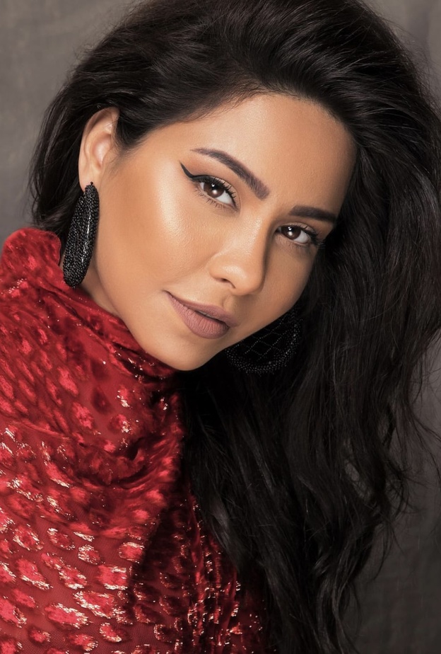 مكياج شيرين عبد الوهاب بانامل خبير التجميل داني كامل - الصورة من حسابه على انستغرام