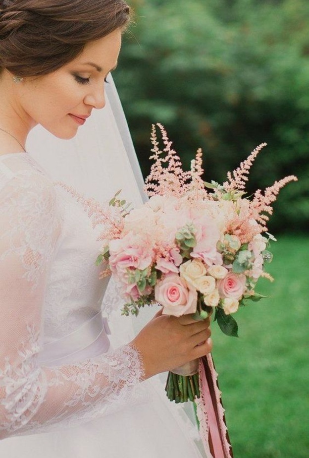 أفكار رائعة لإضافة نباتات الأستيلب لحفل زفافك