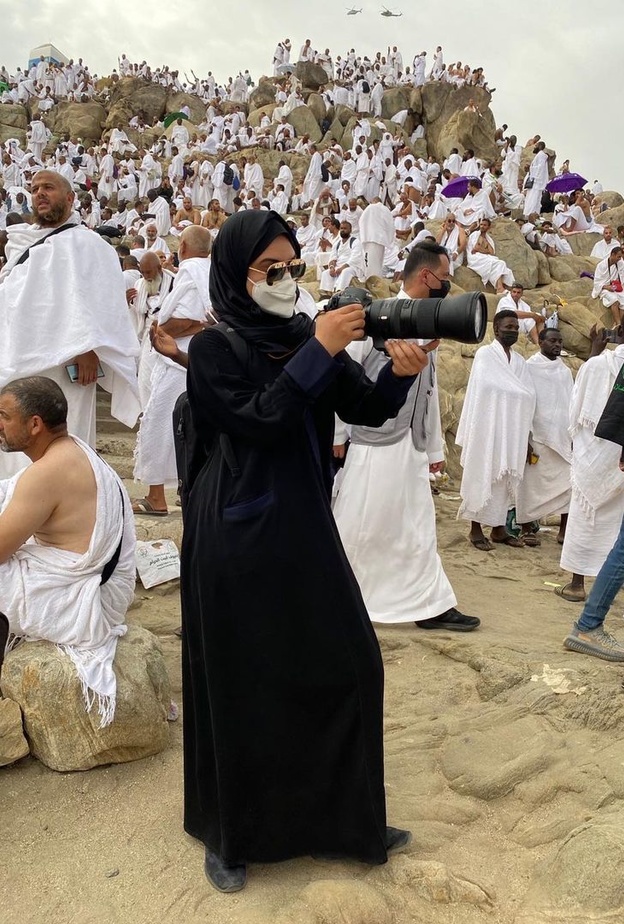 ‎صور روحانية مميزة لمناسك الحج بكاميرا المصورة المبدعة "نبيلة أبوالجدايل"