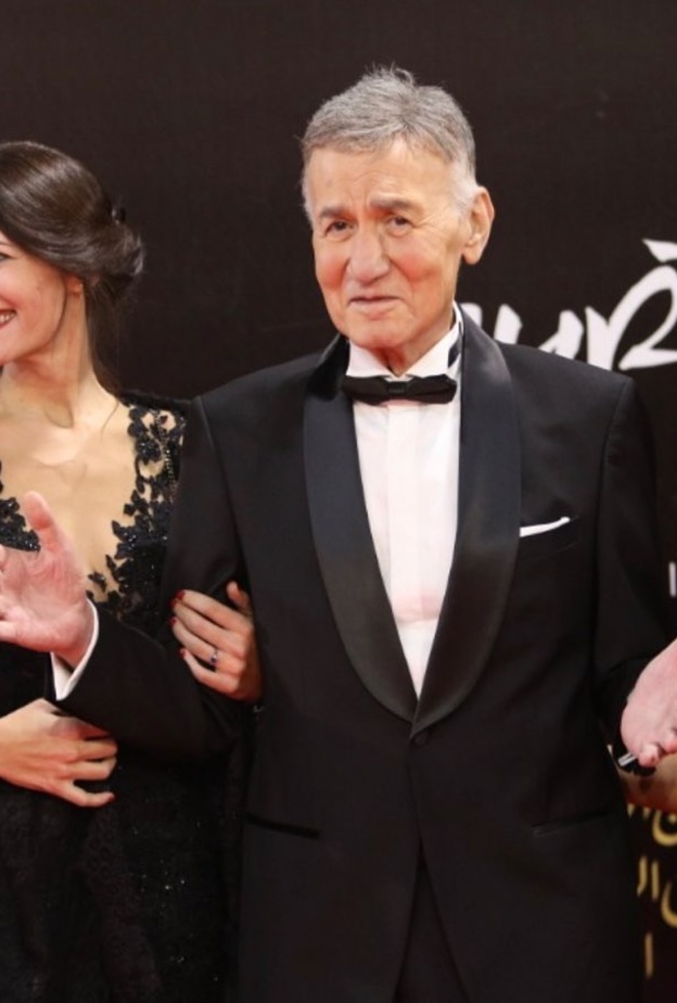 عزت أبو عوف وابنته مريم