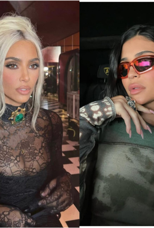 كايلي جينر وكيم كارداشيان