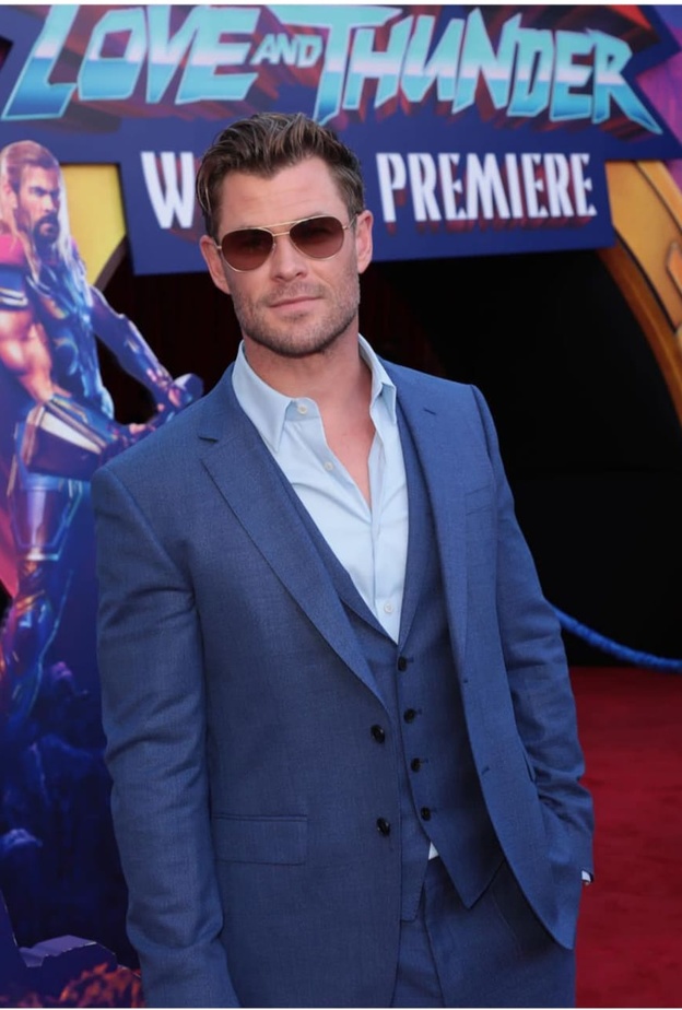 كريس هيمسوورث نجم الفيلم