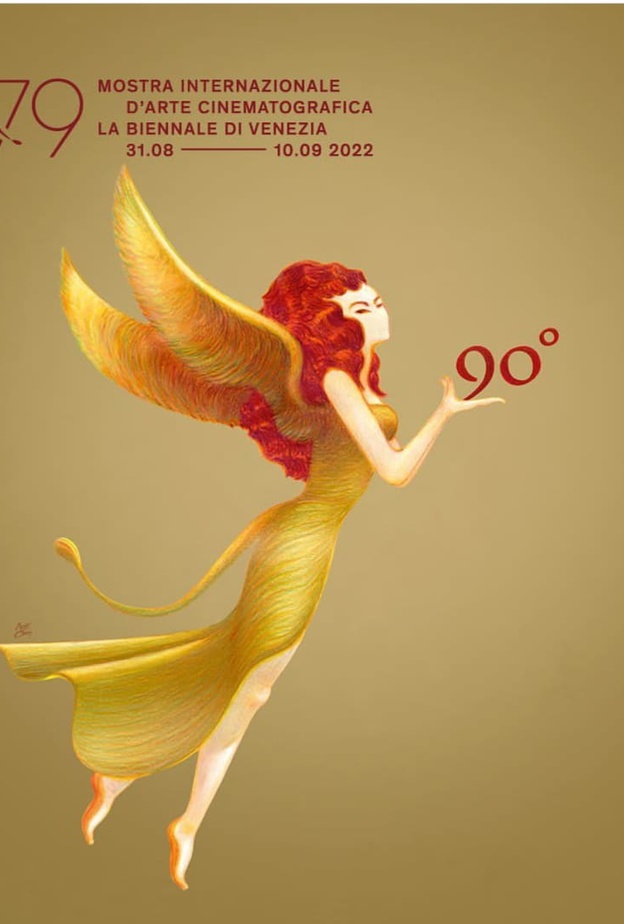 بوستر الدورة 79 من مهرجان فينيسيا السينمائي الدولي