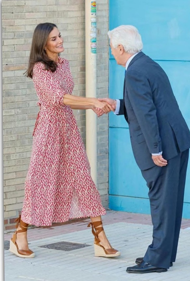 الملكة ليتيزيا في اجتماع للصحة النفسية في مقر اليونيسيف