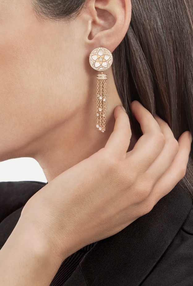 أقراط من بولغاري مناسبة للأعراس