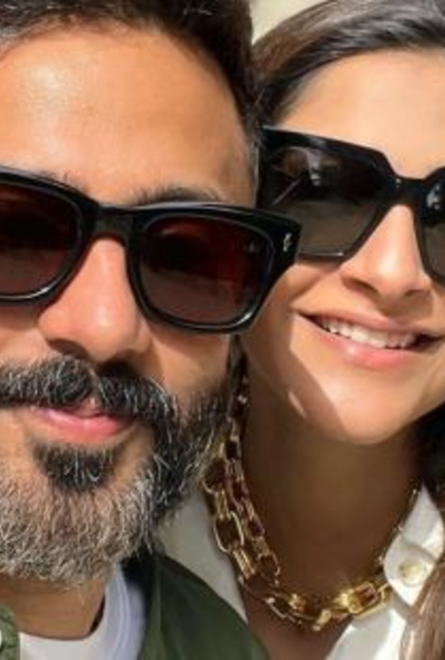 سونام كابور وزوجها في حفل أديل في لندن