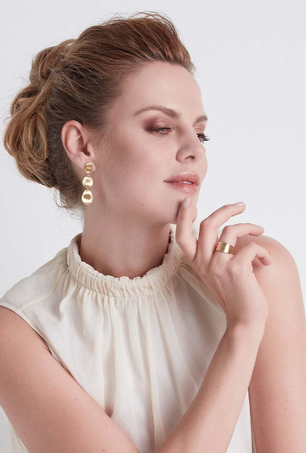 أقراط Lunaria من MARCO BICEGO