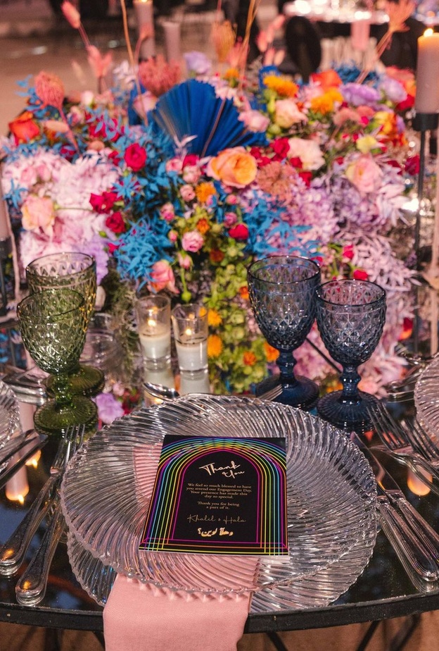 افكار رائعة لديكور مائدة الخطوبة من FIFT15N 