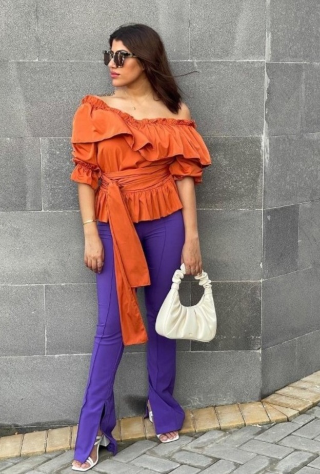 اطلالات شبابية لمحبات الكاجوال من وحي هنوف طلال 