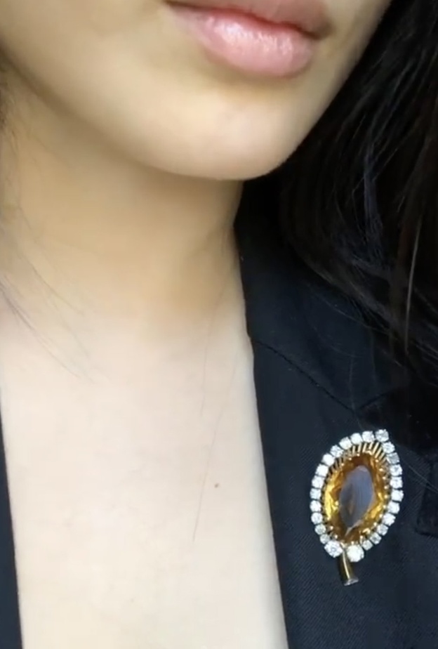 بروش فاخر عتيق من كارتييه Cartier circa 1950