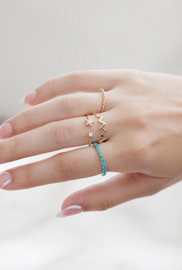 خاتم الفيروز Turquoise ring من علي فايس Ali Weiss