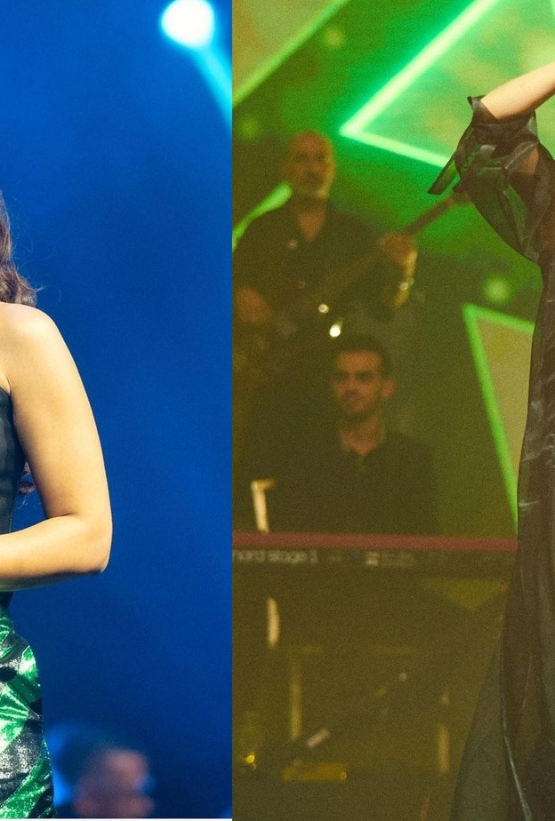 نانسي عجرم وبلقيس 