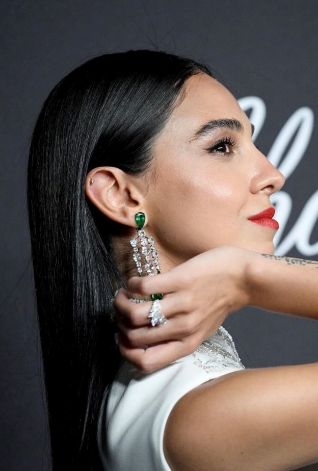 إطلالات جمالية مناسبة للصبايا على طريقة سلمى أبو ضيف - الصورة من حسابها على انستغرام