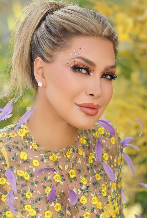 صيحة الستراس على الوجه بأسلوب نوال الزغبي