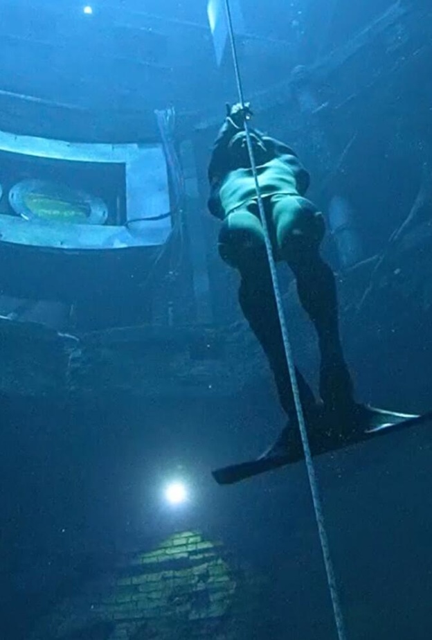 رقم قياسي جديد في ديب دايف دبي