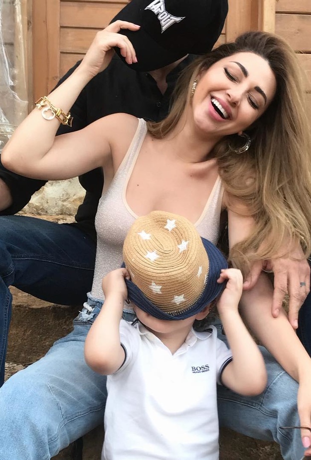 ميريام فارس وزوجها