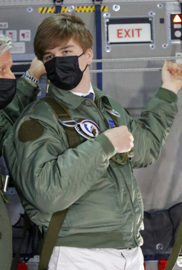 الأمير غابرييل من بلجيكا يلتحق بالأكاديمية العسكرية