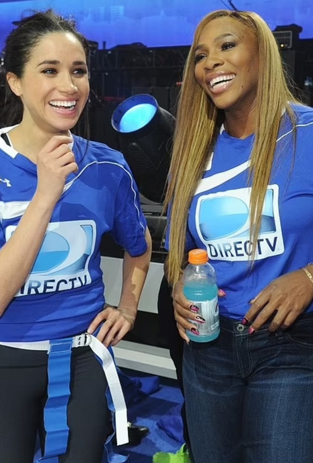 ميغان ماركل استضافت سيرينا ويليامز 