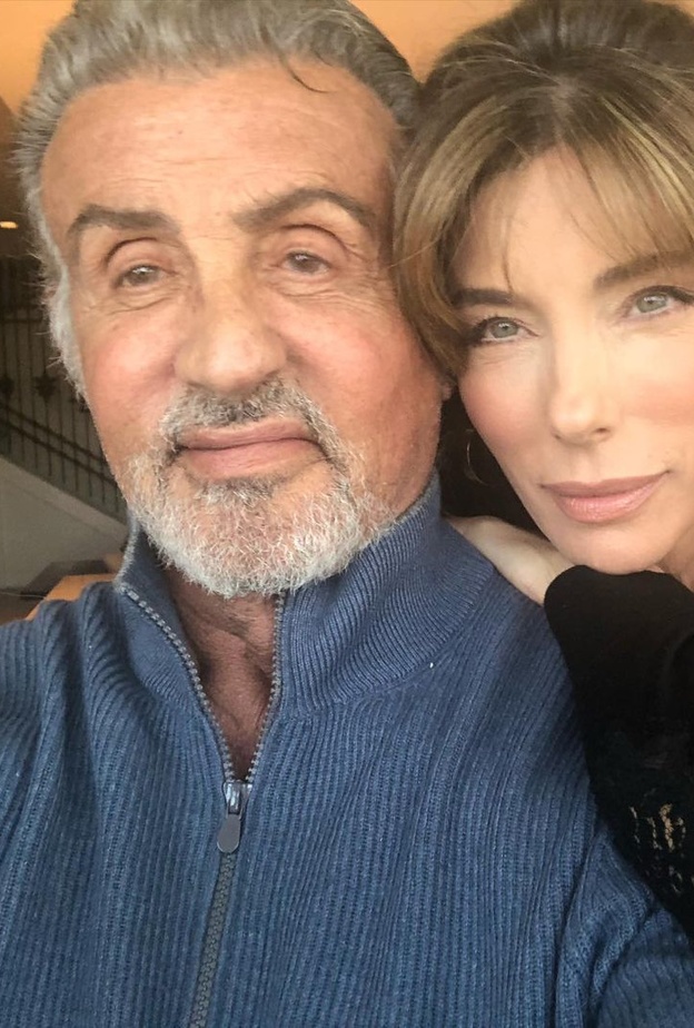 سيلفستر ستالون وزوجته