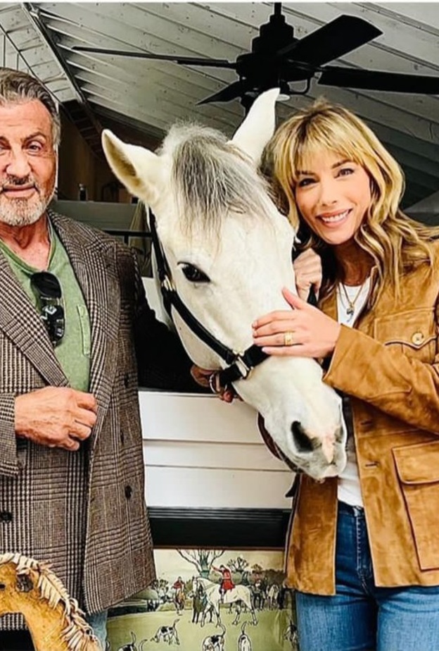 انفصال سيلفستر وزوجته بعد زواج 25 عاما_ الصورة من حسابه بإنستجرام